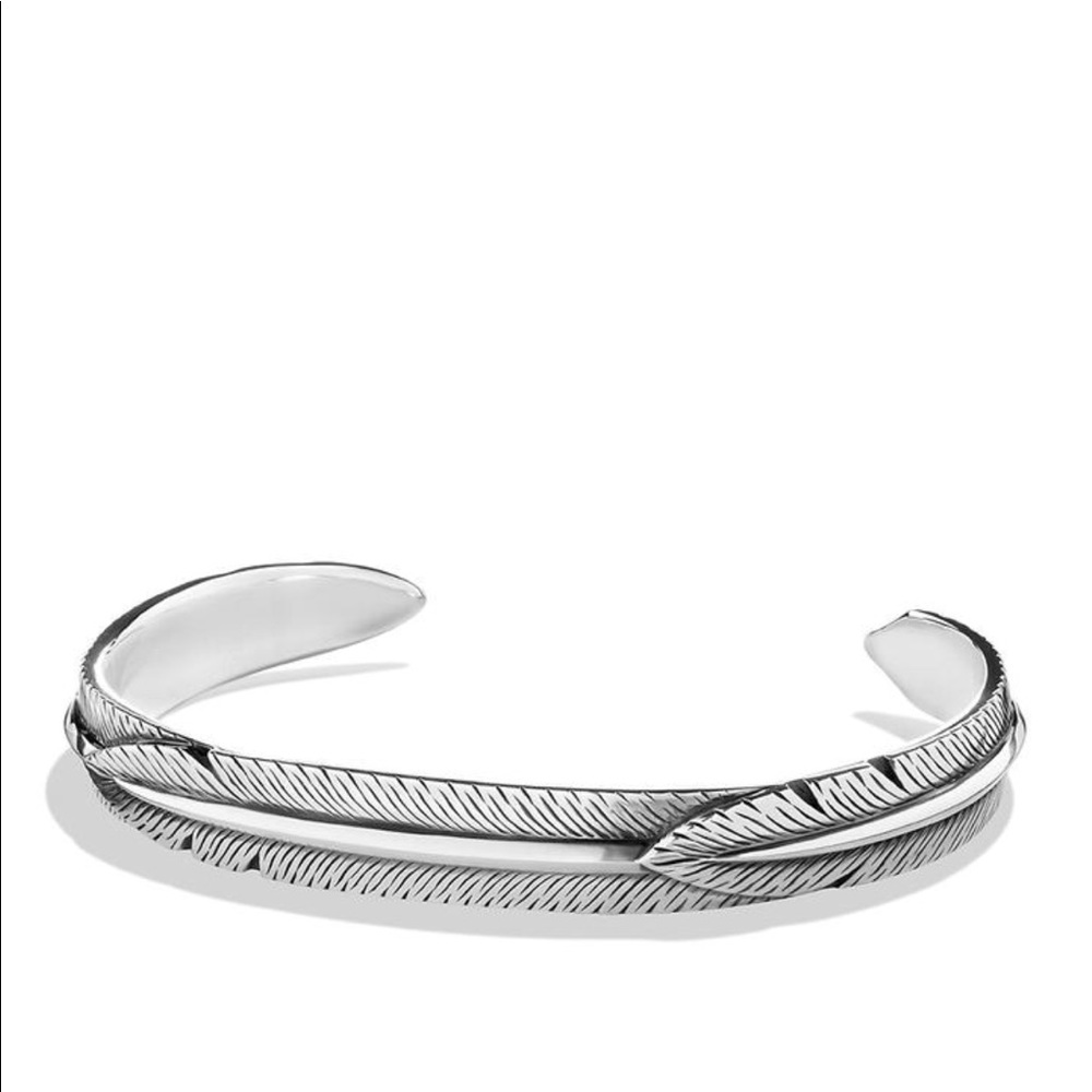 David Yurman Feather Wrap Cuff Bracelet